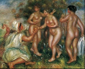 Pierre Auguste Renoir : The judgment of Paris